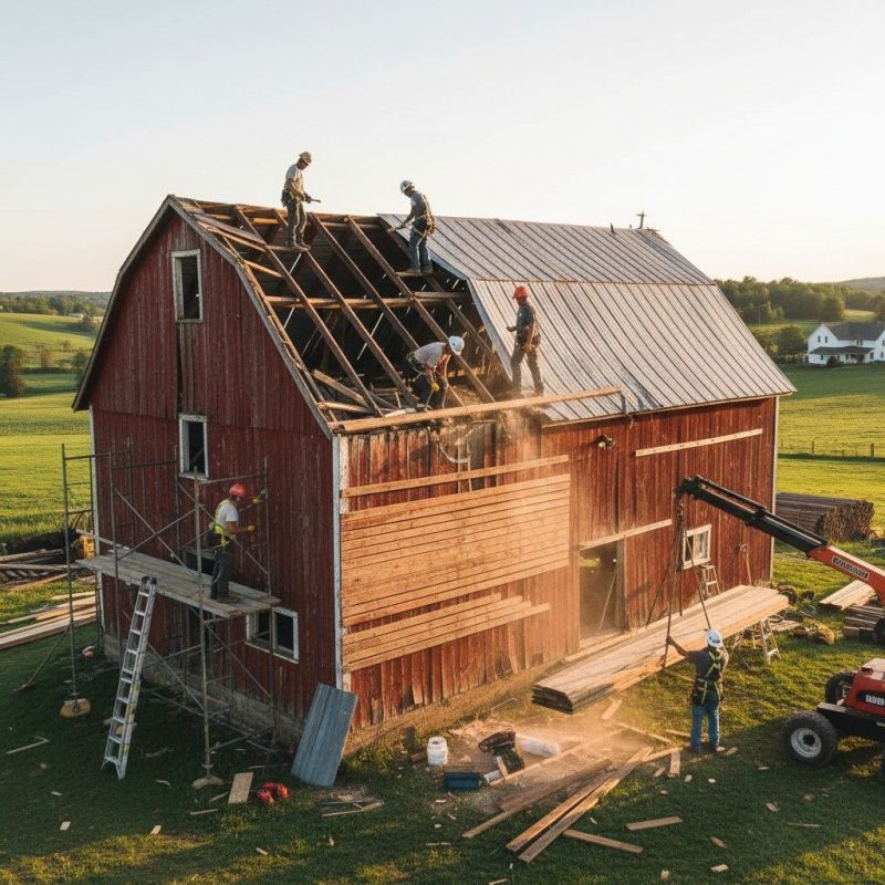 Barn Renovation in Conroe, TX