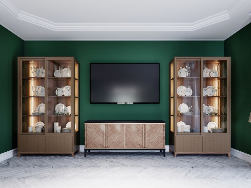 Fireplace Cabinet Installation in Frederick, MD