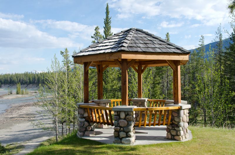 Hexagon Gazebo Installation in Conroe, TX