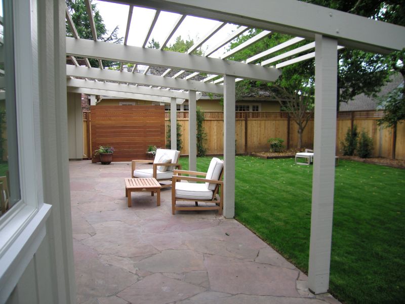 Lattice Arbor Installation in Wilmington, NC