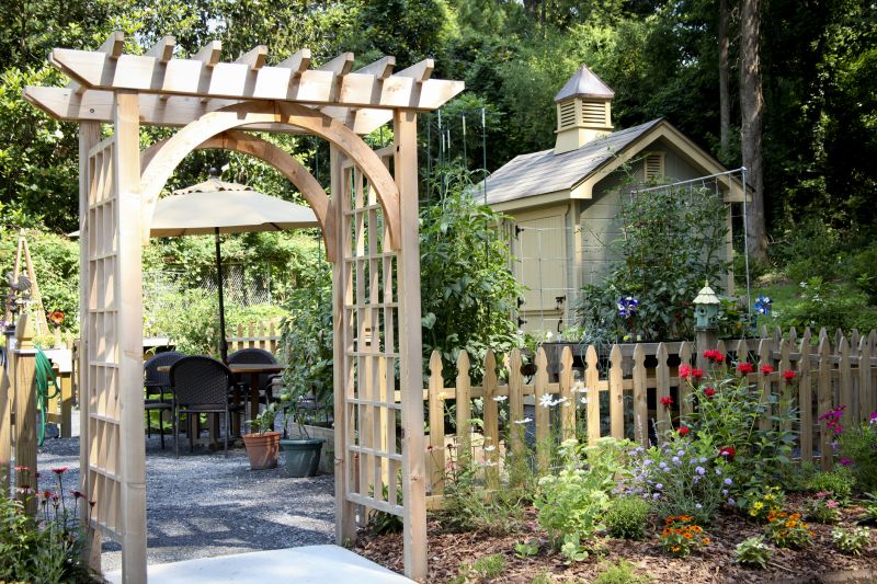 Garden Trellis Installation in Conroe, TX